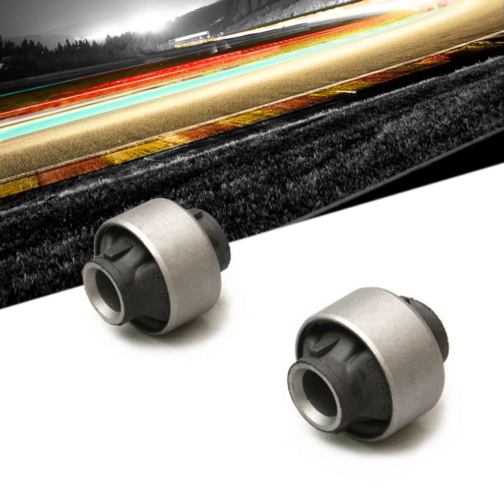 Megan Silver Steel Alloy Front Tension Rod Bushings For 0105 Lexus IS200 IS300 eBay