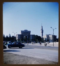Stereo realist slide - Istanbul University Turkey - 1960 Kodachrome