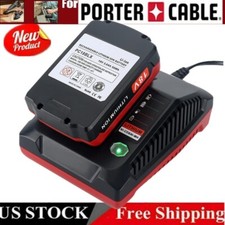 For Porter Cable 18V Lithium-Ion  NiCad NiMh Battery Charger PCXMVC PCMVC PC18B