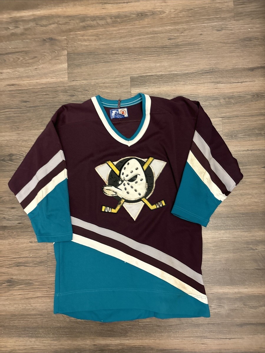 Vintage Starter NHL Anaheim Mighty Ducks Jersey Size Youth L