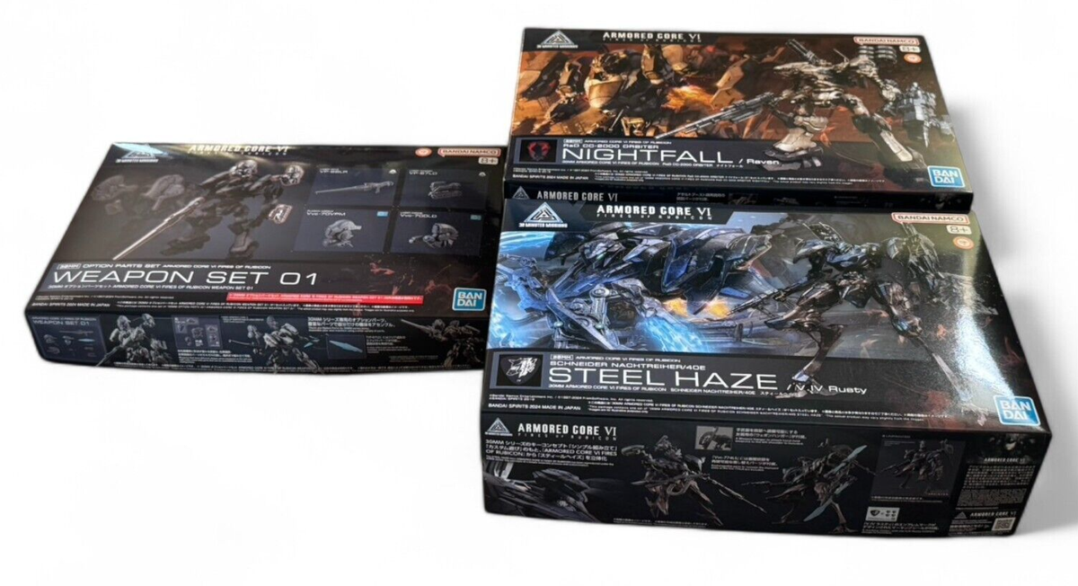 Bandai 30MM Armored Core VI Fires of Rubicon Steel Haze Nightfall