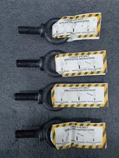 Lot of 4- Crosby 5/8-11 x 1.75" Thread Lifting Eye Bolt Eyebolt Forged QTY 4