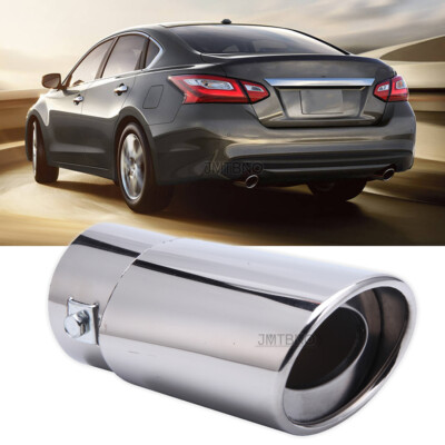 For Nissan Altima 2PCS/Set Chrome Stainless Steel Exhaust Pipe Tail