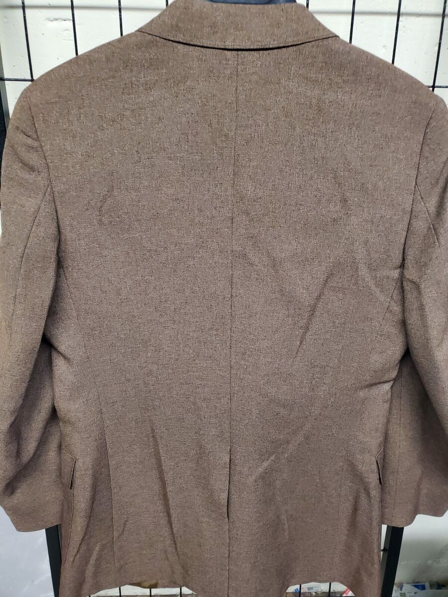 Vintage Levis Action Suit Jacket Blazer 40L Brown Classic Vintage Levis Action Suit Jacket Blazer 40L Brown Classic