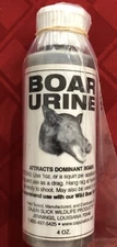 Boar Urine Attractant, 4 oz bottle