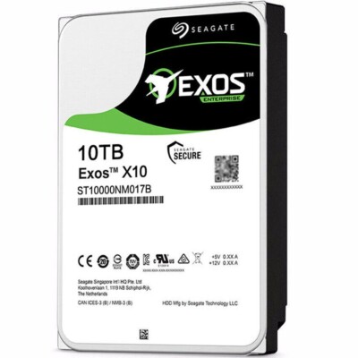 90%NEW Seagate Exos 7E10 ST10000NM017B 10TB 7200 RPM 256MB Cache
