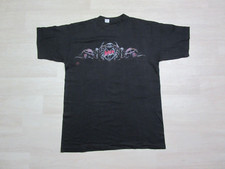 Camiseta Slayer Vintage (M) 90s Undisputed Attitude Tour Heavy Metal Banda Calavera