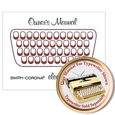 Smith Corona Coronet Electric 12 Electric Typewriter User Instruction Manual thumbnail