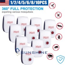 ELECTRONIC ULTRASONIC PEST REPELLER CONTROL RAT COCKROACH ANTS FLIES FLEA