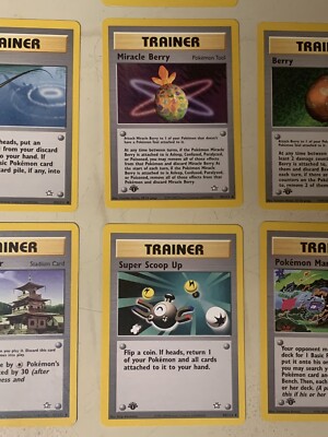 first edition trainer cards Sleep! Trainer 1st Edition Rocket Pokemon Card - SUPER OLD