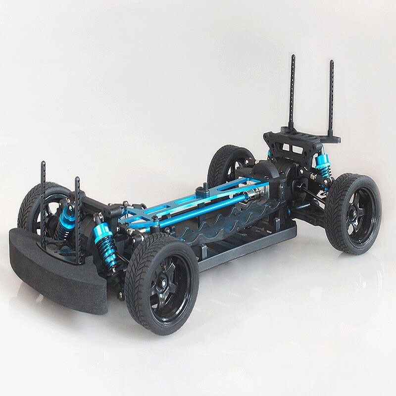 1:10 HSP Unlimited 94123 Drift Car in Pieces RTR Kit w/ Chassis RC Tyre