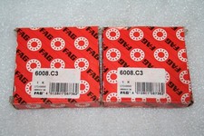  Lot of 2 GENUINE FAG 6008C3 Deep Groove Ball Bearings 6008.C3 - NEW -