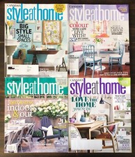 Canada's Style At Home Magazine 2013, Lot 0f 4