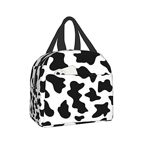 Insulated Lunch Bag Women Girls. Reusable Cute Tote Lunch Box For