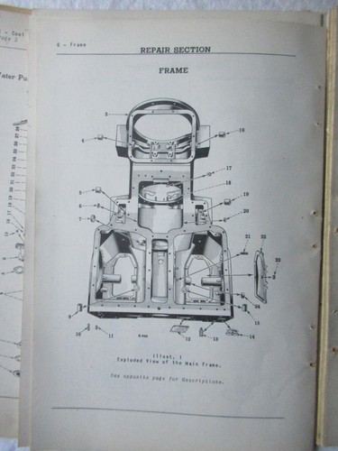 Manual de servicio de taller de reparación de tractor de orugas IH International Harvester TD-18 TD18 - Imagen 9 de 15