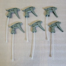 6 Pc Tolco 320 Industrial Heavy Duty Chemical Resistant Trigger Sprayer 7 1/2 in