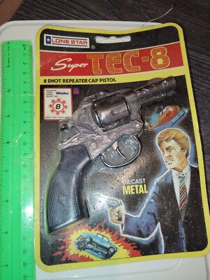 vintage metal toy gun lone star super tec made in England 90s | eBay