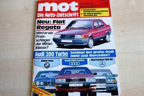 3) MOT 14/1983 - Saab 900 Turbo mit 145PS im TE - Ford 1.6 Diesel Motor mit 54PS