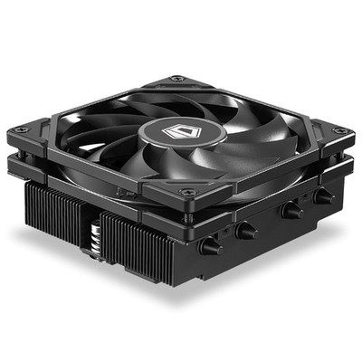 IS-40-XT Black - 47mm Height Low Profile CPU Cooler, 4 Direct-Heat Pipes Air ...