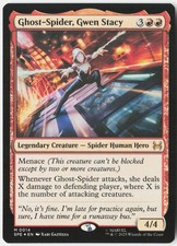 MTG (SPME) Ghost-Spider, Gwen Stacy 14 Mythic Foil