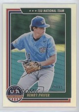 2022 Panini USA Baseball Stars & Stripes Holo Gold 15/99 Henry Phifer #90 5ya