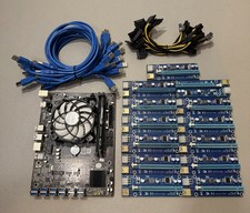 B250C BTC 12x USB 3.0 to PCI-E Motherboard w/...