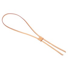 PU Leather Drawstring, 37.8 Inch Pull String Purse Strap Replacement, Tan