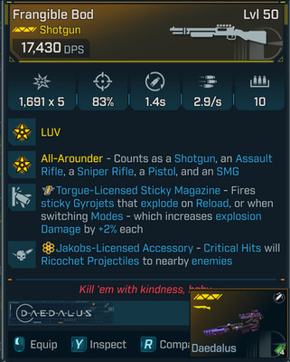  Borderlands 4 Lvl 50 MODDED Frangible Bod Fast  PS5/XBOX/PC 