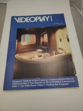 1979 DECEMBER VIDEOPLAY MAGAZINE PREMIER ISSUE #1 STORIES & ADS Electronics