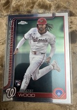 2025 Topps Chrome - James Wood #132 (RC)