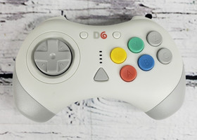 Retro Fighters D6 Wireless Controller  White - Dreamcast, PC & Nintendo Switch