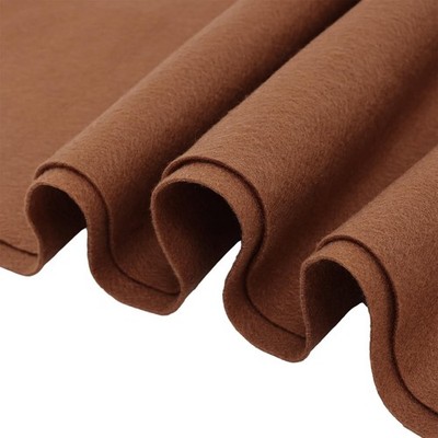 Brown Felt Fabric 72x36 Inch Wide 1.6mm Soft Woven Acrylic Craft DIY Sewing