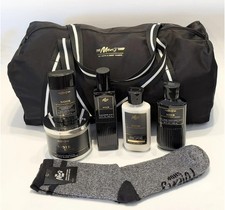 Bath Body Works - NOIR 7 Pcs Men's Collection Body Care Gift Set Travel Bag