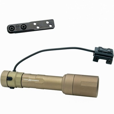 CLOUD DEFENSIVE Rein 3.0 High Output REIN Micro 18350/CR123 FDE Weapon Light