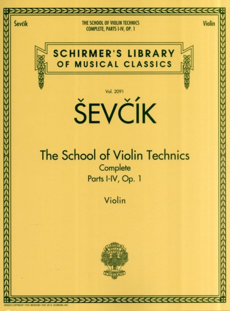 The School of Violin Technics Complete, Op. 1 by Philipp Mittell (Book)