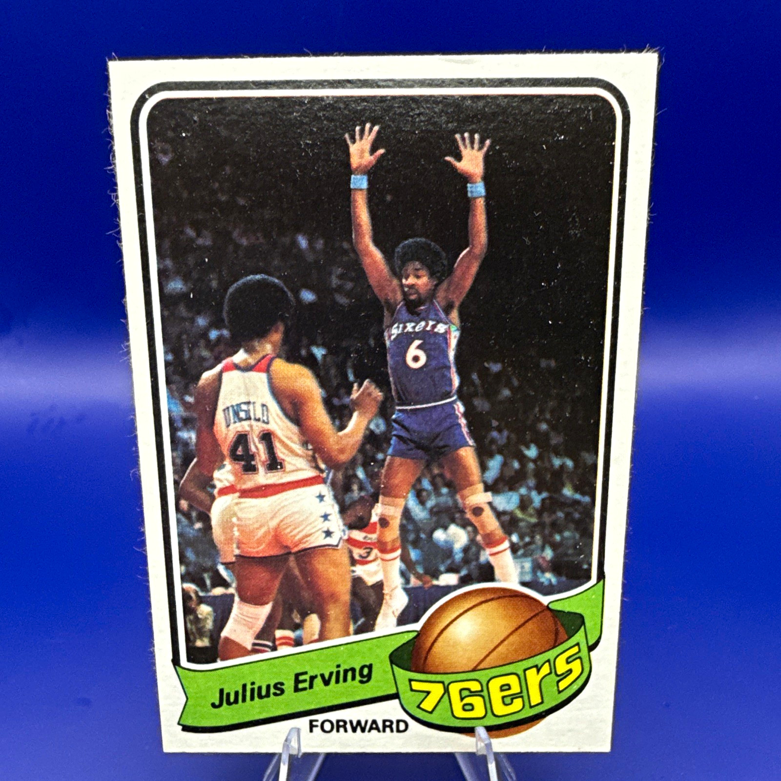 1979-80 Topps - Julius Erving Philadelphia 76ers Basketball Base #20