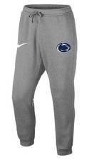 Mens Nike Penn State Nittany Lions Club Fleece Jogger Pants Sweatpants L Large