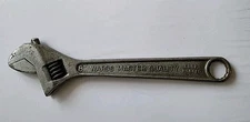 Vintage Wards Master 8" Adjustable Cresent Wrench Molybdenum Alloy 9/16" USA