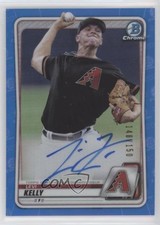 2020 Bowman Chrome Prospect Blue Refractor 148/150 Levi Kelly #CPA-LK Auto ib6
