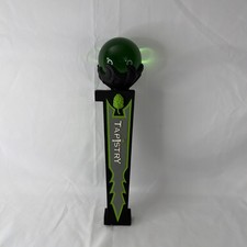 Tapistry Brewing Reactor IPA Tap Beer Handle Green Globe Topper