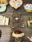 Lot 24 Vintage Refrigerator Magnets Grandma Kitchen Souvenir Country Farm Folk — photo 8