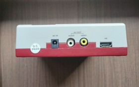 Columbus Circle FC Compact HDMI Famicom Compatible Console Matte White and Red