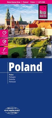 Reise Know-How Landkarte Polen Poland (1:675.000) | world mapping project | 2 S.
