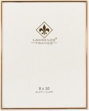 8W X 10-Inch H Simply Gold Metal Picture Frame 670080 