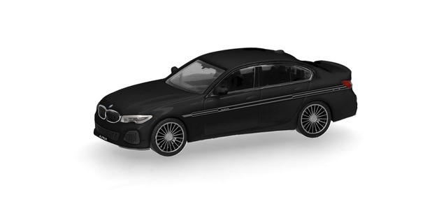 Herpa 420976-003 - 1:87 BMW Alpina B3 (F20) Sedan, Black - New