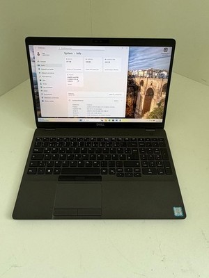 Dell Latitude 5500 i5 Gen8 8Gb 512Gb SSD 15,6'' FullHD Cam Backlit W11  FP #D504