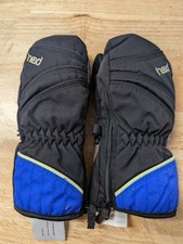 Head Junior Childrens Unisex Ski Gloves Black Small Insulated Mittens