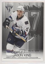 2003 Pacific Private Stock Titanium Retail Jersey Number /250 Jason King #95 1o3