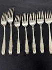 Wallace Sterling Forks, 5 Forks 6”, One Fork 7”,one 7.5” 284 Gr Total. Great Con