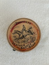 Antique Original Propert's Leather Saddle Soap Tin Can